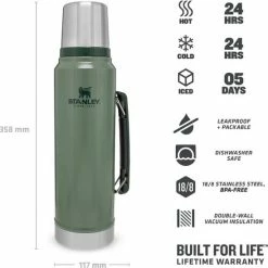 Kopen ???? Stanley PMI Stanley The Legendary Classic Bottle 2.3L ???? Hammertone Green ???? 22 Kopen ???? Stanley PMI Stanley The Legendary Classic Bottle 2.3L ???? Hammertone Green ???? -Tefal Shop 550x549 20