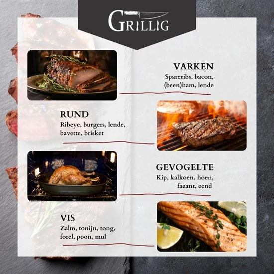 Top 10 ???? Grillig - Pro Smart Vleesthermometer - Draadloze BBQ Thermometer Met 6 Sondes - Geschikt Voor BBQ - Oven - Grill - Formuis - Inclusief Batterij En App ⌛ 5 Top 10 ???? Grillig - Pro Smart Vleesthermometer - Draadloze BBQ Thermometer Met 6 Sondes - Geschikt Voor BBQ - Oven - Grill - Formuis - Inclusief Batterij En App ⌛ - Afbeelding 5