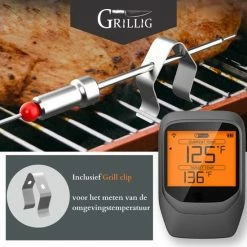 Top 10 ???? Grillig - Pro Smart Vleesthermometer - Draadloze BBQ Thermometer Met 6 Sondes - Geschikt Voor BBQ - Oven - Grill - Formuis - Inclusief Batterij En App ⌛ 16 Top 10 ???? Grillig - Pro Smart Vleesthermometer - Draadloze BBQ Thermometer Met 6 Sondes - Geschikt Voor BBQ - Oven - Grill - Formuis - Inclusief Batterij En App ⌛ -Tefal Shop 550x550 106