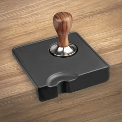 Gloednieuw ???? Maevory Tampermat - Tampingmat Met Tamperhouder - Hoek - Zwart ????