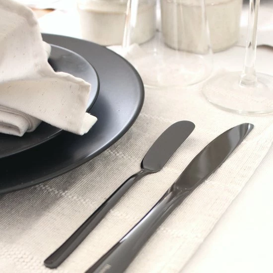 Aanbiedingen ⭐ House Of Husk Botermesjes Set - Zwart - RVS - Botermes - Smeermessen - Tapas Mesjes - 6 Stuks ???? 4 Aanbiedingen ⭐ House Of Husk Botermesjes Set - Zwart - RVS - Botermes - Smeermessen - Tapas Mesjes - 6 Stuks ???? - Afbeelding 4