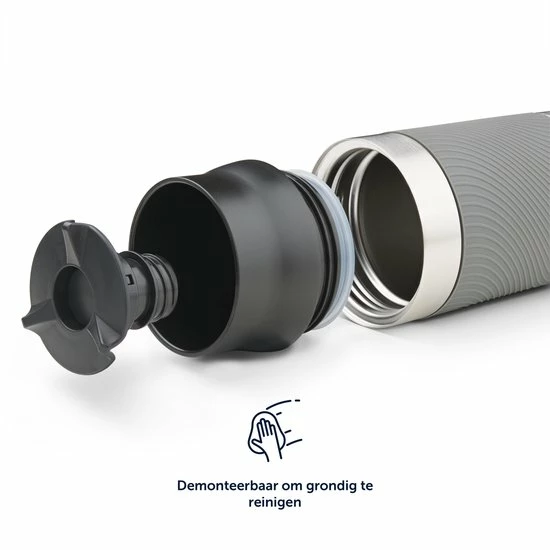 Gloednieuw ???? Blumtal Thermosbeker Classic - Lekvrij, BPA-Vrij En Vaatwasserbestendig - Hoge Kwaliteit Thermosfles Met Quick-Press Sluiting - Travel Mug 500 Ml - Zwart ❤️ 6 Gloednieuw ???? Blumtal Thermosbeker Classic - Lekvrij, BPA-Vrij En Vaatwasserbestendig - Hoge Kwaliteit Thermosfles Met Quick-Press Sluiting - Travel Mug 500 Ml - Zwart ❤️ - Afbeelding 6