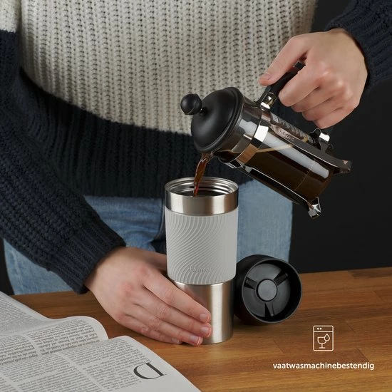 Gloednieuw ???? Blumtal Thermosbeker Classic - Lekvrij, BPA-Vrij En Vaatwasserbestendig - Hoge Kwaliteit Thermosfles Met Quick-Press Sluiting - Travel Mug 500 Ml - Zwart ❤️ 7 Gloednieuw ???? Blumtal Thermosbeker Classic - Lekvrij, BPA-Vrij En Vaatwasserbestendig - Hoge Kwaliteit Thermosfles Met Quick-Press Sluiting - Travel Mug 500 Ml - Zwart ❤️ - Afbeelding 7