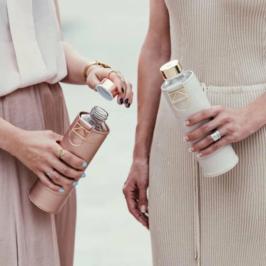 Goedkoopste ???? Equa Glazen Waterfles 750 Ml Mismatch Met Hoes - Beige ???? 7 Goedkoopste ???? Equa Glazen Waterfles 750 Ml Mismatch Met Hoes - Beige ???? - Afbeelding 7