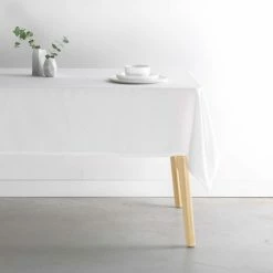 Uitgang ✔️ Dutch Decor GENT - Tafelkleed 150x250 Cm - M - Ivoor - Wit - Katoen ???? -Tefal Shop 550x550 214