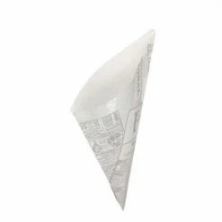 Kopen ???? Papieren Frietzak | Krant Print | 50 St. | Patatzak | Frietzakken | Puntzakken | Frietzakjes ????