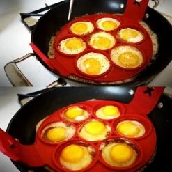 Groothandel ⌛ Merkloos Bakvorm Mini Pannenkoekjes - Siliconen - Rood ???? -Tefal Shop 550x550 272