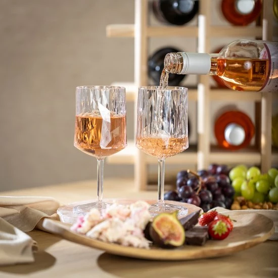 Flash-uitverkoop ⌛ Wijnglas, 0.2 L, Set Van 2, Organic, Transparant - Koziol | Club No. 9 ???? 2 Flash-uitverkoop ⌛ Wijnglas, 0.2 L, Set Van 2, Organic, Transparant - Koziol | Club No. 9 ???? - Afbeelding 2