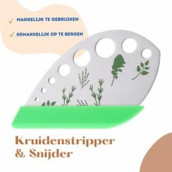 Goedkoopste ???? Merkloos Kruidenstripper- RVS Kruidensnijder- Herb Stripper- Cutter- Multifunctionele Roestvrijstalen, Keukengerei, Keukenaccessoires- Tool- Groentesnijder ✔️