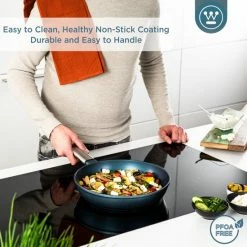 Gloednieuw ✔️ Westinghouse Performance Series - Koekenpan Inductie 28cm - Oven Geschikt - Blauw ???? 14 Gloednieuw ✔️ Westinghouse Performance Series - Koekenpan Inductie 28cm - Oven Geschikt - Blauw ???? -Tefal Shop 550x550 319