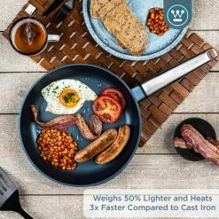 Gloednieuw ✔️ Westinghouse Performance Series - Koekenpan Inductie 28cm - Oven Geschikt - Blauw ???? 15 Gloednieuw ✔️ Westinghouse Performance Series - Koekenpan Inductie 28cm - Oven Geschikt - Blauw ???? -Tefal Shop 550x550 320