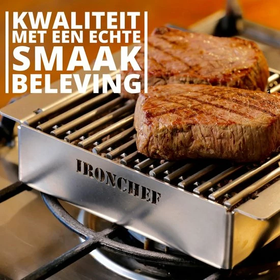 Promo ???? IRONCHEF Lavastenen Grill - Geschikt Voor Gasfornuis - Barbecue - BBQ - Grillplaat - Grilplaat - Bakplaat - Grillpan ???? 7 Promo ???? IRONCHEF Lavastenen Grill - Geschikt Voor Gasfornuis - Barbecue - BBQ - Grillplaat - Grilplaat - Bakplaat - Grillpan ???? - Afbeelding 7