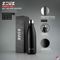 Nieuw ⭐ ZEUZ® Premium RVS Thermosfles & Drinkfles - Isoleerfles – Waterfles Met Rietje - BPA Vrij – 500 Ml - Mat Zwart ???? 10 Nieuw ⭐ ZEUZ® Premium RVS Thermosfles & Drinkfles - Isoleerfles – Waterfles Met Rietje - BPA Vrij – 500 Ml - Mat Zwart ???? -Tefal Shop 550x550 371