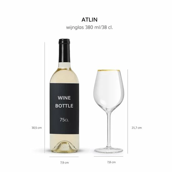 Kopen ???? Libbey Wijnglas Atlin - 380 Ml / 38 Cl - Ideaal Voor Het Kerstdiner - 6 Stuks - Gouden Rand - Klassiek - Feestelijk ???? 7 Kopen ???? Libbey Wijnglas Atlin - 380 Ml / 38 Cl - Ideaal Voor Het Kerstdiner - 6 Stuks - Gouden Rand - Klassiek - Feestelijk ???? - Afbeelding 7