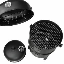 Flash-uitverkoop ⌛ Tectake Charcoal Grill Rookoven - Zwart ???? 11 Flash-uitverkoop ⌛ Tectake Charcoal Grill Rookoven - Zwart ???? -Tefal Shop 550x550 412