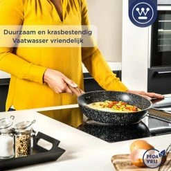 Nieuw ???? Westinghouse Koekenpan Inductie - Ø 30 Cm - Zwart Marmer - Speciale Editie ???? 12 Nieuw ???? Westinghouse Koekenpan Inductie - Ø 30 Cm - Zwart Marmer - Speciale Editie ???? -Tefal Shop 550x550 461