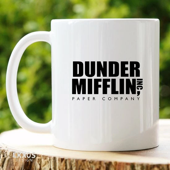 Gloednieuw ???? Ekkos Dunder Mifflin Mok - The Office Merchandise - Michael Scoot - Koffiemok - Grappige Cadeaus - Kado Man - Cadeau Voor Man - Mokken En Bekers - Verjaardag Cadeau - Koffiekopjes - Mok Met Tekst - Collega Kado ???? 1 Gloednieuw ???? Ekkos Dunder Mifflin Mok - The Office Merchandise - Michael Scoot - Koffiemok - Grappige Cadeaus - Kado Man - Cadeau Voor Man - Mokken En Bekers - Verjaardag Cadeau - Koffiekopjes - Mok Met Tekst - Collega Kado ????