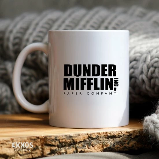 Gloednieuw ???? Ekkos Dunder Mifflin Mok - The Office Merchandise - Michael Scoot - Koffiemok - Grappige Cadeaus - Kado Man - Cadeau Voor Man - Mokken En Bekers - Verjaardag Cadeau - Koffiekopjes - Mok Met Tekst - Collega Kado ???? 2 Gloednieuw ???? Ekkos Dunder Mifflin Mok - The Office Merchandise - Michael Scoot - Koffiemok - Grappige Cadeaus - Kado Man - Cadeau Voor Man - Mokken En Bekers - Verjaardag Cadeau - Koffiekopjes - Mok Met Tekst - Collega Kado ???? - Afbeelding 2