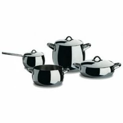 Beste Pirce ???? Alessi Mami Pannenset RVS 7-delig ???? -Tefal Shop 550x550 490