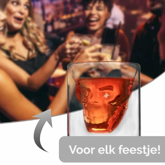 Beste recensies van ❤️ HomeShopXL Skull Glazen - Design Schedel Whiskey Glas - Set Van 2 Whiskeyglazen - 100ML Per Stuk - Borrel Party Feest Glazen ???? 8 Beste recensies van ❤️ HomeShopXL Skull Glazen - Design Schedel Whiskey Glas - Set Van 2 Whiskeyglazen - 100ML Per Stuk - Borrel Party Feest Glazen ???? - Afbeelding 8