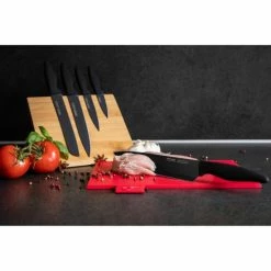 Coupon ???? Smile® Smile SNS-4 Messenset Met Magnetisch Blok - 5 Messen - Bamboe ???? 14 Coupon ???? Smile® Smile SNS-4 Messenset Met Magnetisch Blok - 5 Messen - Bamboe ???? -Tefal Shop 550x550 547