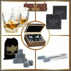 Beste deal ???? Whisiskey Luxe Whiskey Set - Incl. 2 Whiskey Glazen, 8 Whiskey Stones, 2 Onderzetters, Fluwelen Opbergzak, Opbergbox - Whisky Geschenkdoos - Glas - Herbruikbare IJsblokjes - Cadeau Voor Man & Vrouw ???? 14 Beste deal ???? Whisiskey Luxe Whiskey Set - Incl. 2 Whiskey Glazen, 8 Whiskey Stones, 2 Onderzetters, Fluwelen Opbergzak, Opbergbox - Whisky Geschenkdoos - Glas - Herbruikbare IJsblokjes - Cadeau Voor Man & Vrouw ???? -Tefal Shop 550x550 577