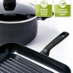 Promo ✨ GreenPan Memphis Keramische Grillpan - Ø 28 Cm - PFAS-vrij ???? -Tefal Shop 550x550 616