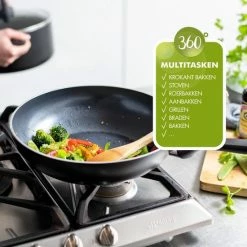 Promo ✨ GreenPan Memphis Keramische Grillpan - Ø 28 Cm - PFAS-vrij ???? -Tefal Shop 550x550 619