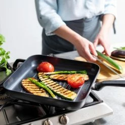 Promo ✨ GreenPan Memphis Keramische Grillpan - Ø 28 Cm - PFAS-vrij ???? -Tefal Shop 550x550 620