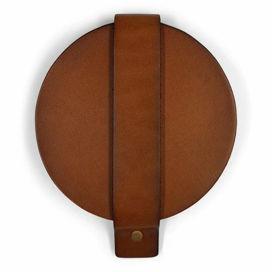 Korting ???? Brute Strength - Onderzetters Voor Glazen - Leer - Cognac - Rond - 10 Stuks ???? 2 Korting ???? Brute Strength - Onderzetters Voor Glazen - Leer - Cognac - Rond - 10 Stuks ???? - Afbeelding 2