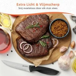Kopen ???? Lekro Steakmessen – 8-delige Steakmessenset – Vaatwasserbestendig - RVS - Grijs ???? 18 Kopen ???? Lekro Steakmessen – 8-delige Steakmessenset – Vaatwasserbestendig - RVS - Grijs ???? -Tefal Shop 550x550 660