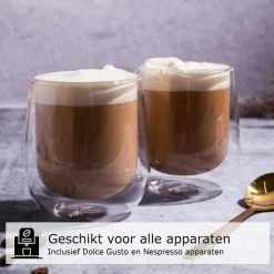 Coupon ???? Altom Design Luxe Dubbelwandige Koffieglazen - Cappuccino Glazen - Dubbelwandige Theeglazen - 350 ML - 4 Stuks ???? 12 Coupon ???? Altom Design Luxe Dubbelwandige Koffieglazen - Cappuccino Glazen - Dubbelwandige Theeglazen - 350 ML - 4 Stuks ???? -Tefal Shop 550x550 690