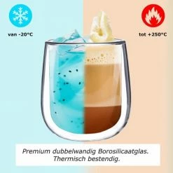 Coupon ???? Altom Design Luxe Dubbelwandige Koffieglazen - Cappuccino Glazen - Dubbelwandige Theeglazen - 350 ML - 4 Stuks ???? 19 Coupon ???? Altom Design Luxe Dubbelwandige Koffieglazen - Cappuccino Glazen - Dubbelwandige Theeglazen - 350 ML - 4 Stuks ???? -Tefal Shop 550x550 694