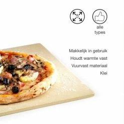 Begroting ???? Barbecook BBQ Pizzaplaat - Pizzasteen - Voor Barbecue - Rechthoekig - 43 X 35 Cm ???? -Tefal Shop 550x550 700