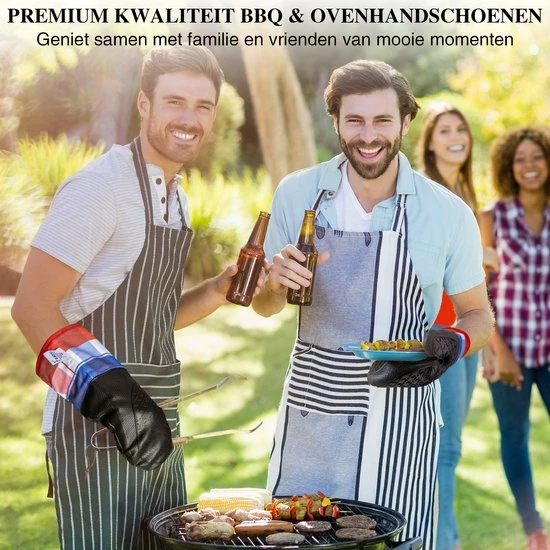 Goedkoop ???? Fuwooo® Kitchen Accessories Fuwooo® Ovenwanten - Ovenhandschoenen - Siliconen - BBQ - Max 230°C ???? 2 Goedkoop ???? Fuwooo® Kitchen Accessories Fuwooo® Ovenwanten - Ovenhandschoenen - Siliconen - BBQ - Max 230°C ???? - Afbeelding 2