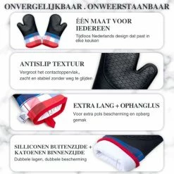Goedkoop ???? Fuwooo® Kitchen Accessories Fuwooo® Ovenwanten - Ovenhandschoenen - Siliconen - BBQ - Max 230°C ???? 10 Goedkoop ???? Fuwooo® Kitchen Accessories Fuwooo® Ovenwanten - Ovenhandschoenen - Siliconen - BBQ - Max 230°C ???? -Tefal Shop 550x550 716
