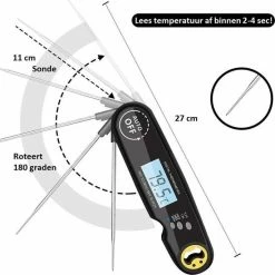 Goedkoopste ???? Nauwkeurige Keukenthermometer Met Ophangmagneet – Waterdicht - Digitale BBQ Thermometer - Vleesthermometer Keuken - Kernthermometer - Temperatuur Range -50 °C Tot 300°C - Qwality4u ❤️ 12 Goedkoopste ???? Nauwkeurige Keukenthermometer Met Ophangmagneet – Waterdicht - Digitale BBQ Thermometer - Vleesthermometer Keuken - Kernthermometer - Temperatuur Range -50 °C Tot 300°C - Qwality4u ❤️ -Tefal Shop 550x550 729