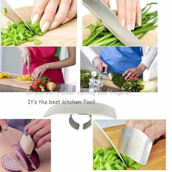 Groothandel ???? Wikideal Finger Guard Vingerbeschermer RVS - Vaatwasserbestendig ???? 2 Groothandel ???? Wikideal Finger Guard Vingerbeschermer RVS - Vaatwasserbestendig ???? - Afbeelding 2