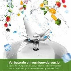 Nieuw ???? Butles Blender - Smoothiemaker - To Go - Draadloos - Oplaadbaar - Inclusief Smoothie Beker - Draagbaar ???? 15 Nieuw ???? Butles Blender - Smoothiemaker - To Go - Draadloos - Oplaadbaar - Inclusief Smoothie Beker - Draagbaar ???? -Tefal Shop 550x550 792