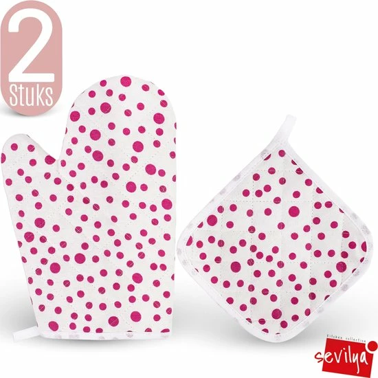 Kopen ???? Tavas Sevilya Ovenwant Met Pannenlap Vepakt - Paarse Stippels Katoen, Thermolite Hittebestendig Tot 200°C Set Van 2 | Pannenlappen En Ovenwanten Set Ovenhandschoenen ???? 1 Kopen ???? Tavas Sevilya Ovenwant Met Pannenlap Vepakt - Paarse Stippels Katoen, Thermolite Hittebestendig Tot 200°C Set Van 2 | Pannenlappen En Ovenwanten Set Ovenhandschoenen ????