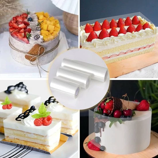 Top 10 ???? XYZ Goods - Acetaat Folie - Inlegfolie - Garneerring - Taartrand - Bakken - Bak Accessoires - Transparant - 12 Cm X 10 M ???? 5 Top 10 ???? XYZ Goods - Acetaat Folie - Inlegfolie - Garneerring - Taartrand - Bakken - Bak Accessoires - Transparant - 12 Cm X 10 M ???? - Afbeelding 5