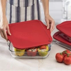 Beste Pirce ???? Pasabahce Borcam - Vierkant Met Deksel - Ovenschaal, Bakvorm, Serveervorm Hoekig ????