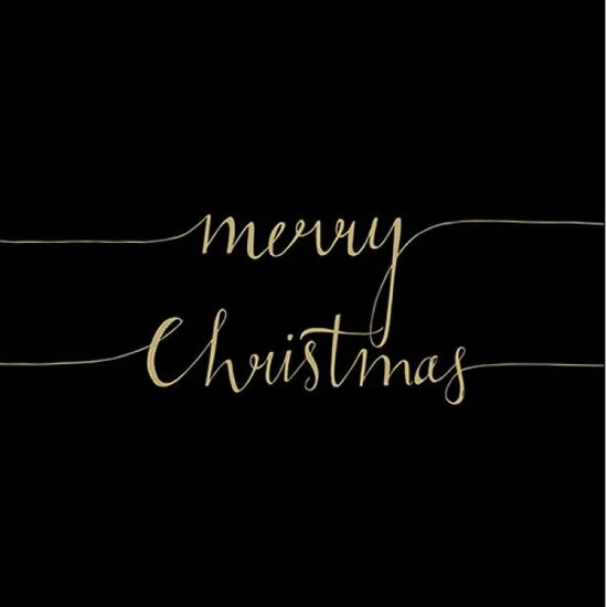 Goedkoopste ???? Ambiente Kerstservetten - Merry ❄ Christmas - Zwart - Goud - 100%FSC - 3-laags - 33x33cm ???? 1 Goedkoopste ???? Ambiente Kerstservetten - Merry ❄ Christmas - Zwart - Goud - 100%FSC - 3-laags - 33x33cm ????