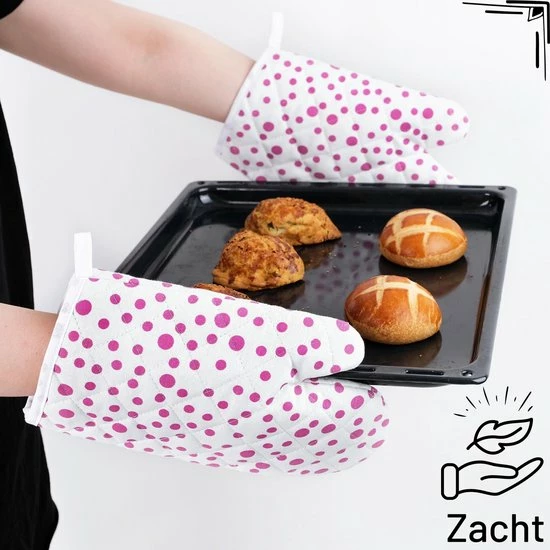 Kopen ???? Tavas Sevilya Ovenwant Met Pannenlap Vepakt - Paarse Stippels Katoen, Thermolite Hittebestendig Tot 200°C Set Van 2 | Pannenlappen En Ovenwanten Set Ovenhandschoenen ???? 8 Kopen ???? Tavas Sevilya Ovenwant Met Pannenlap Vepakt - Paarse Stippels Katoen, Thermolite Hittebestendig Tot 200°C Set Van 2 | Pannenlappen En Ovenwanten Set Ovenhandschoenen ???? - Afbeelding 8