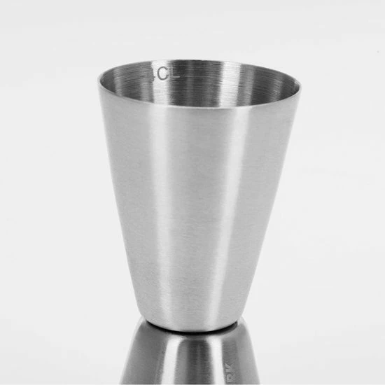 Hete verkoop ???? Westmark Maatbeker/Barmaatje, Jigger Voor Cocktails - 2 Maateenheden: 2/4 Cl - RVS ???? 3 Hete verkoop ???? Westmark Maatbeker/Barmaatje, Jigger Voor Cocktails - 2 Maateenheden: 2/4 Cl - RVS ???? - Afbeelding 3
