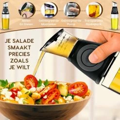 Goedkoop ???? W&Z® Oliefles Met Schenktuit - Olijfolie- & Azijnstel – 500ml - Doseerfles - Navulbaar -Olijfolie Sprayer - BBQ Accesories ???? 10 Goedkoop ???? W&Z® Oliefles Met Schenktuit - Olijfolie- & Azijnstel – 500ml - Doseerfles - Navulbaar -Olijfolie Sprayer - BBQ Accesories ???? -Tefal Shop 550x550 90