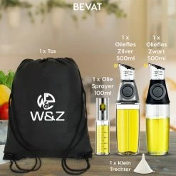 Goedkoop ???? W&Z® Oliefles Met Schenktuit - Olijfolie- & Azijnstel – 500ml - Doseerfles - Navulbaar -Olijfolie Sprayer - BBQ Accesories ???? 11 Goedkoop ???? W&Z® Oliefles Met Schenktuit - Olijfolie- & Azijnstel – 500ml - Doseerfles - Navulbaar -Olijfolie Sprayer - BBQ Accesories ???? -Tefal Shop 550x550 91