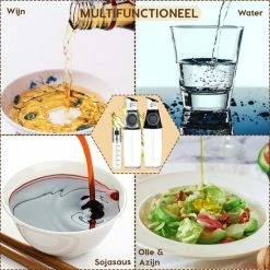 Goedkoop ???? W&Z® Oliefles Met Schenktuit - Olijfolie- & Azijnstel – 500ml - Doseerfles - Navulbaar -Olijfolie Sprayer - BBQ Accesories ???? 13 Goedkoop ???? W&Z® Oliefles Met Schenktuit - Olijfolie- & Azijnstel – 500ml - Doseerfles - Navulbaar -Olijfolie Sprayer - BBQ Accesories ???? -Tefal Shop 550x550 92