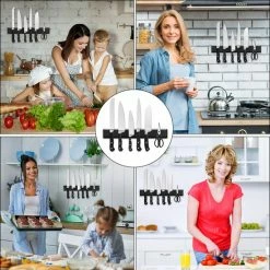 Coupon ???? Alheco Messenmagneet - Met Siliconen Beschermlaag Voor Messen - Inclusief Schroeven En Pluggen - Magneetstrip - RVS - Zilver - 26cm ✔️ 8 Coupon ???? Alheco Messenmagneet - Met Siliconen Beschermlaag Voor Messen - Inclusief Schroeven En Pluggen - Magneetstrip - RVS - Zilver - 26cm ✔️ -Tefal Shop 550x551 6