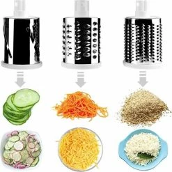 Begroting ???? Borvat® | Premium Spiraalrasp - 3-in-1 Roterende Groentesnijder – Roterende Kaasrasp ❤️ 19 Begroting ???? Borvat® | Premium Spiraalrasp - 3-in-1 Roterende Groentesnijder – Roterende Kaasrasp ❤️ -Tefal Shop 550x552 9